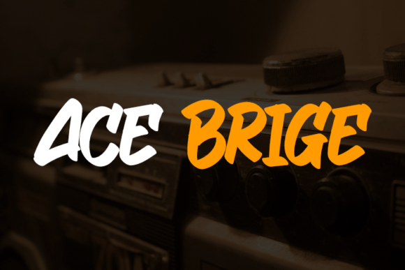 Ace Brige: A Script Font That Elevates Web Design