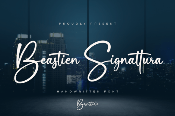Beastien Signattura: A Script Font for Campaigns