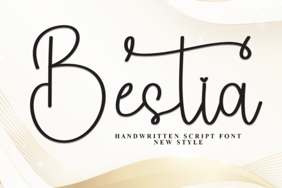 Bestia: A Stylish Script Font for Handmade Products