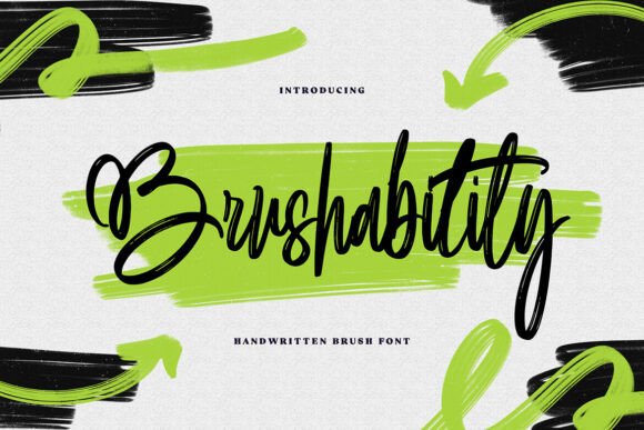 Brushability: A Handwritten Brush Font for Makers