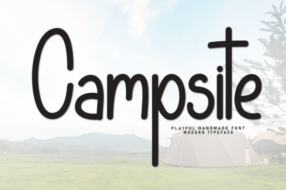 Campsite: A Friendly Display Font for Web Design