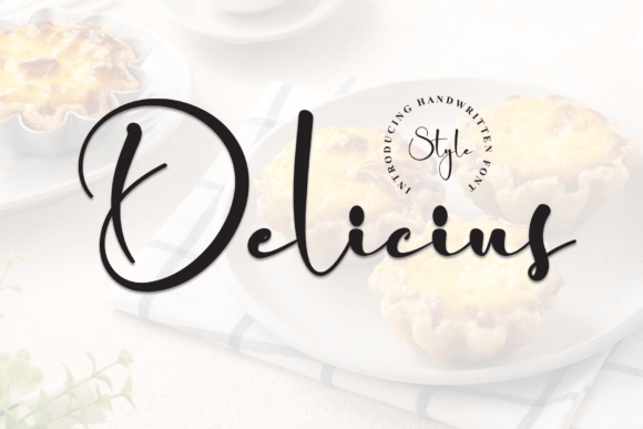Delicius: A Script Font That Feels Like Hand-Painted Art