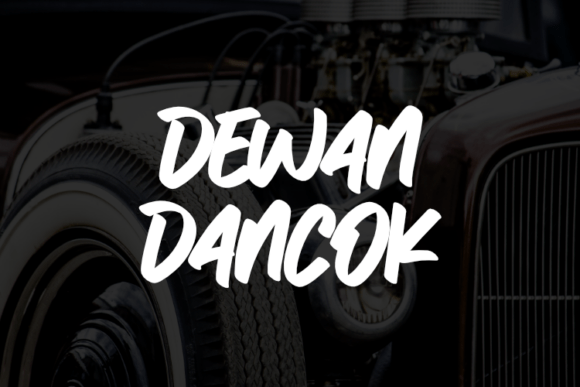Dewan Dancok: A Creative Script Font for Campaign Designers