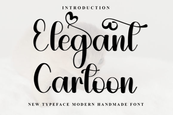 Elegant Cartoon: A Playful Typeface for Editorial Design