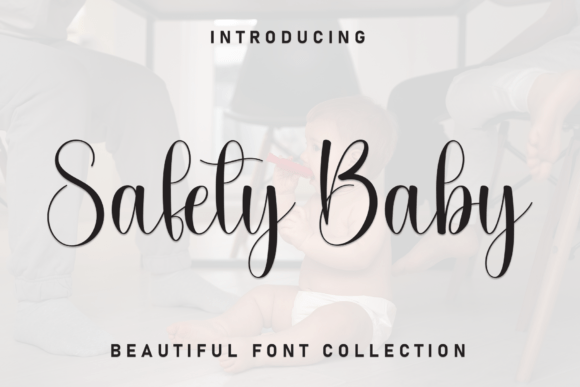 Elevate Your Editorial Designs with the Safety Baby Script Font