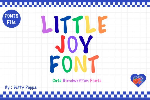 Handwrittenpoppa03: A Playful Handwritten Font for Editorial Design