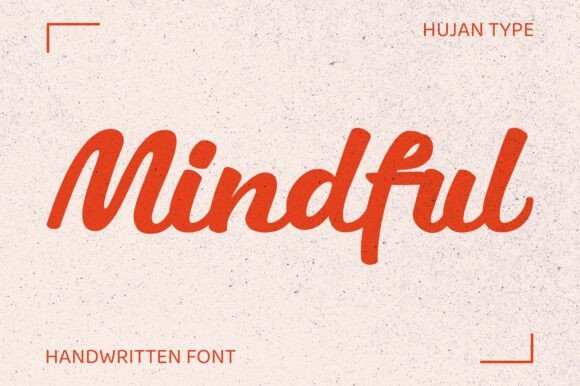 Mindful: A Handwritten Font for Modern Web Design