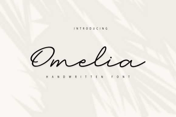 Omelia: The Handwritten Font That Elevates Marketing Visuals