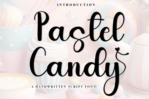 Pastel Candy: A Whimsical Typeface for Your Brand