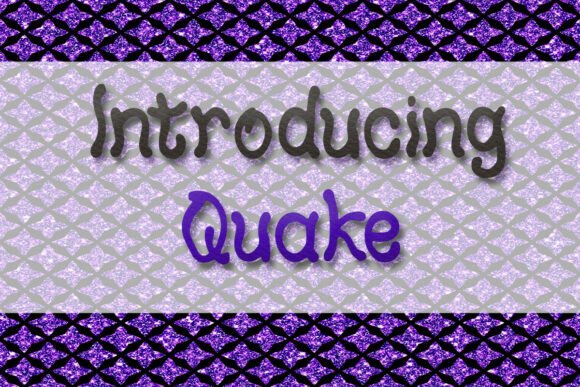 Quake Font: The Script Typeface for High-Impact Marketing