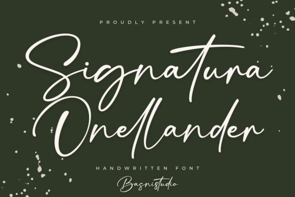 Signatura Onellander: The Handwritten Font for Clearer Campaigns