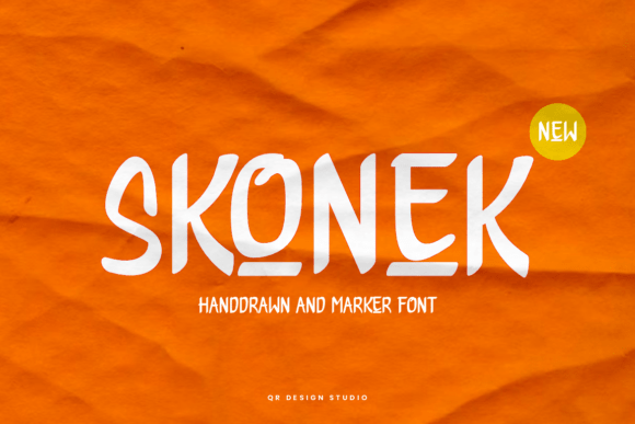 Skonek: A Sweet Handwritten Font for Branding