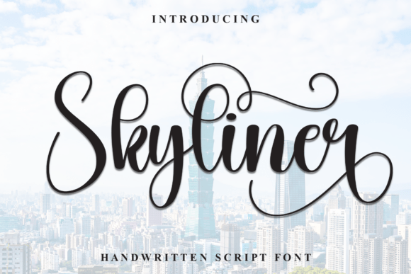 Skyliner: A Script Font That Makes Small Brands Shine