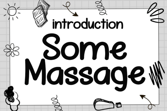 Some Massage: A Handwritten Font for Campaigns That Feel Real