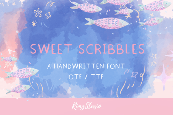Sweet Scribbles: A Handwritten Font for Clear Campaign Messaging