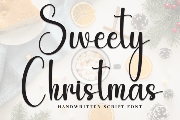 Sweety Christmas: A Festive Script Font for Editorial Design