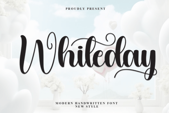Whiteday: A Stylish Script Font for Digital Designers